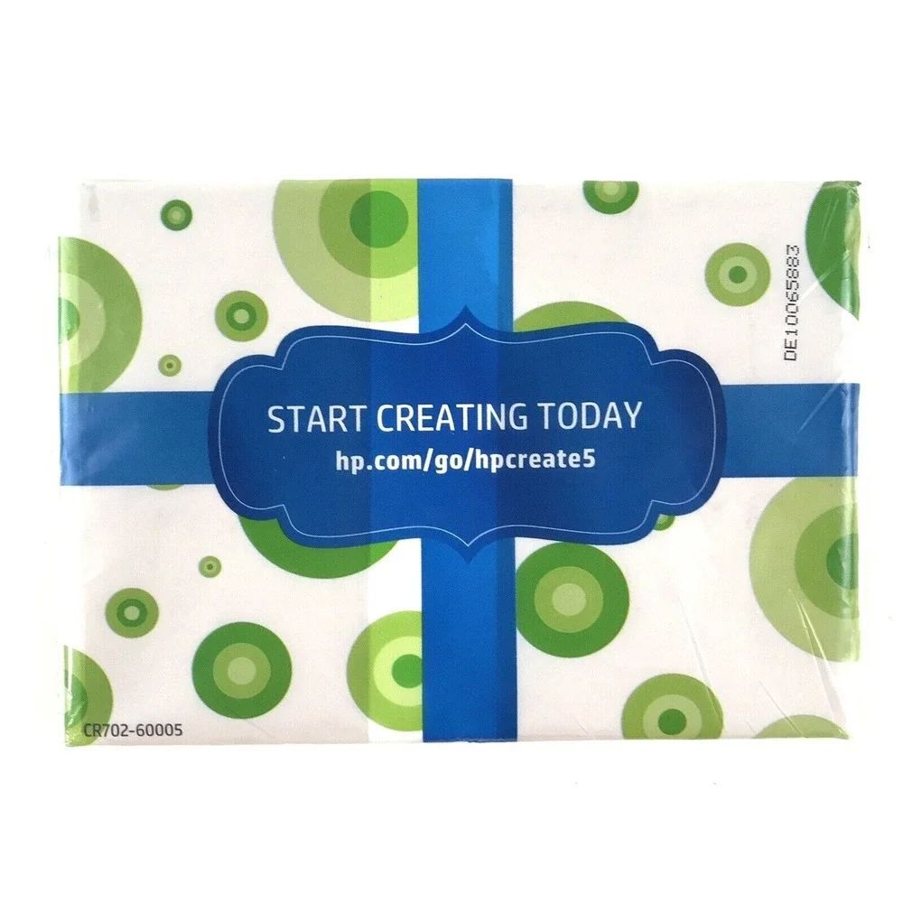 Genuine Photo Paper Bundles 25 - 5x7 and 20 - 4x6  Plus 10 Colored Envelopes